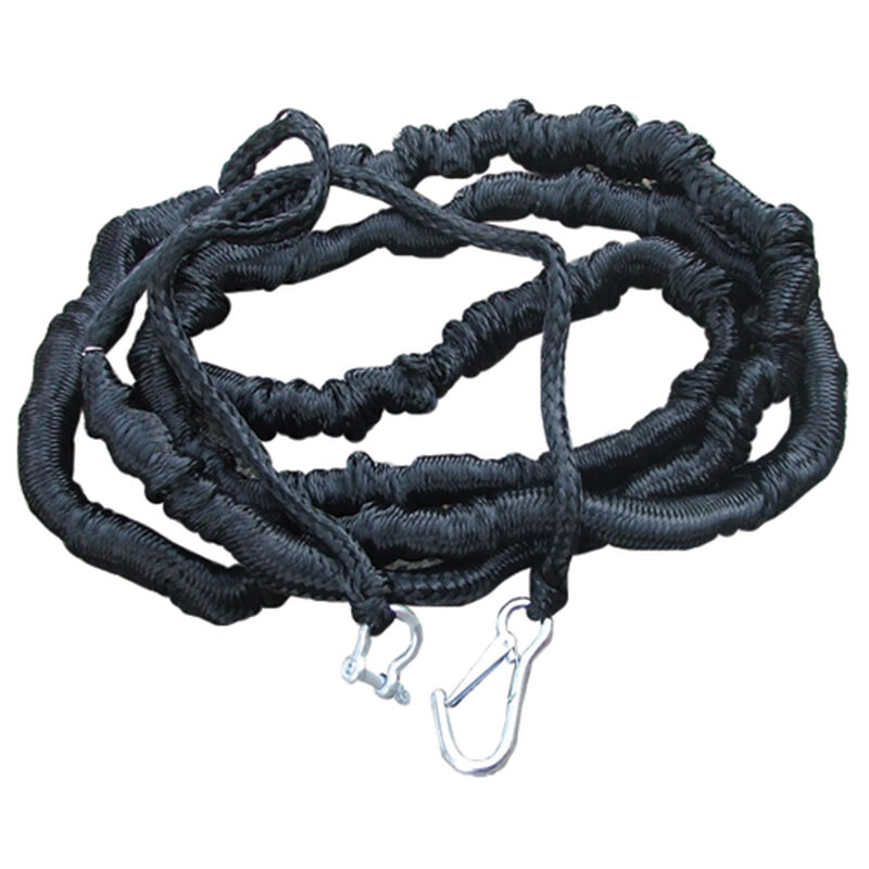 Shallow Water Anchor Buddy Mooring Line, Black image number 0