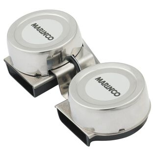 Stainless Steel Compact Electric Double Horn