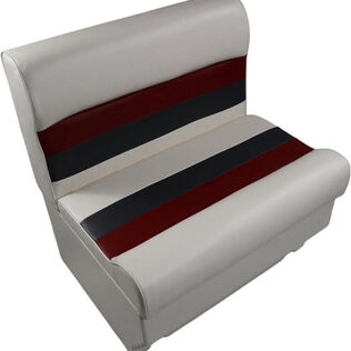 Premium Series 28" Pontoon Bench Seat Cushion Set With Base