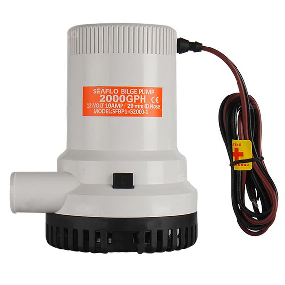 2000 GPH Bilge Pump, 12V image number 0