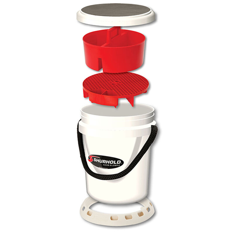 Deluxe One Bucket System, 5 Gallon, White image number 0