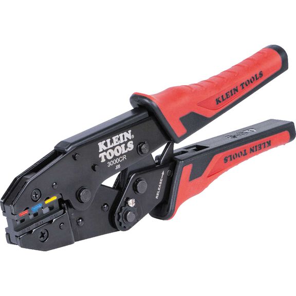 Ratcheting Heat Shrink Terminal Crimper, 10 to 22 AWG Wire image number 2