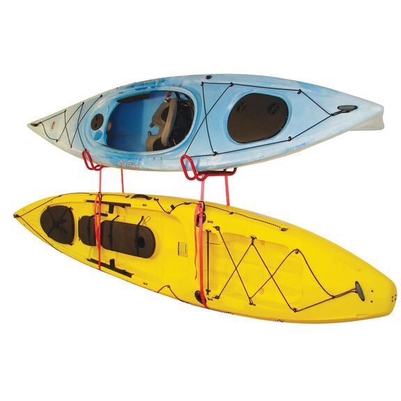 JDock Hybrid 2-Kayak/Paddle Wall Mount Storage Rack image number 1