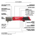 M12 FUEL&trade; 3/8" Right Angle Impact Wrench image number 1