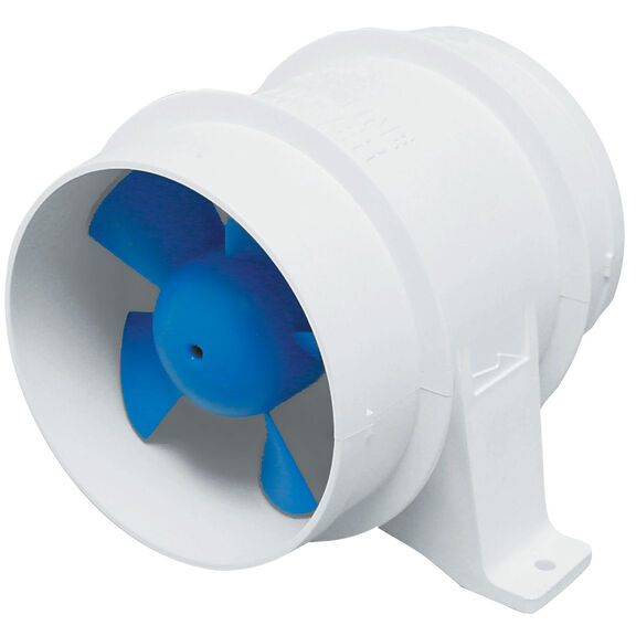 Waterproof In-Line Blower, Hose dia 3", CFM 135, 24V, Draw 1.7A, Fuse 2.5 amp image number 0