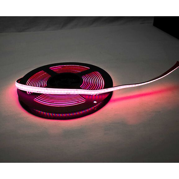 16.4' V-Sport Plasma LED Solid Tape Light Strip with 3M Adhesive, IP67, RGB with Remote image number 3