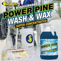 POWER PINE WASH & WAX GAL image number 4