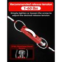 BLUEWING Zirconia Outrigger Release Clips Red, 2pcs image number 4