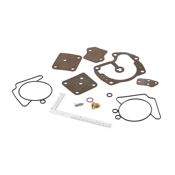 Quicksilver 8M6010310 OMC Carb Kit for Select Evinrude, Johnson, OMC V4 and V6 2-Cycle (Looper) Outboards image number 0