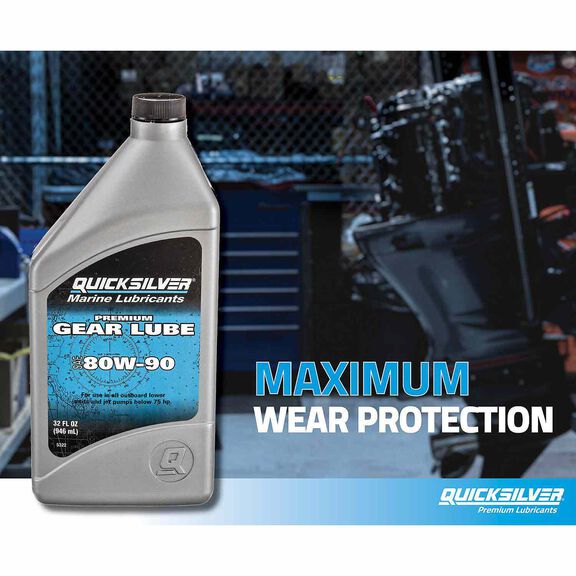 80W-90 Premium Gear Lube - Marine Engine, 32 Ounce image number 2