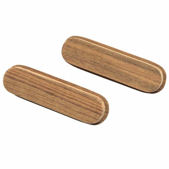 Teak Oblong Drawer Pull image number 4
