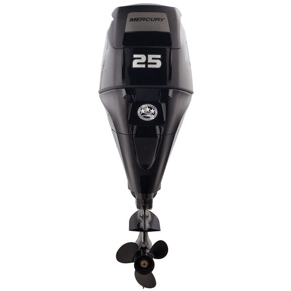 25hp Electric Start, Power Tilt 4-Stroke Outboard, 20" Shaft image number 1