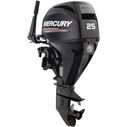 25hp Electric Start 4-Stroke Outboard, 15" Shaft Length image number 0