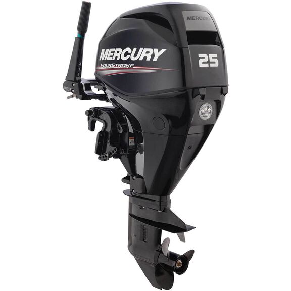 25hp Electric Start 4-Stroke Outboard, 15" Shaft Length image number 0