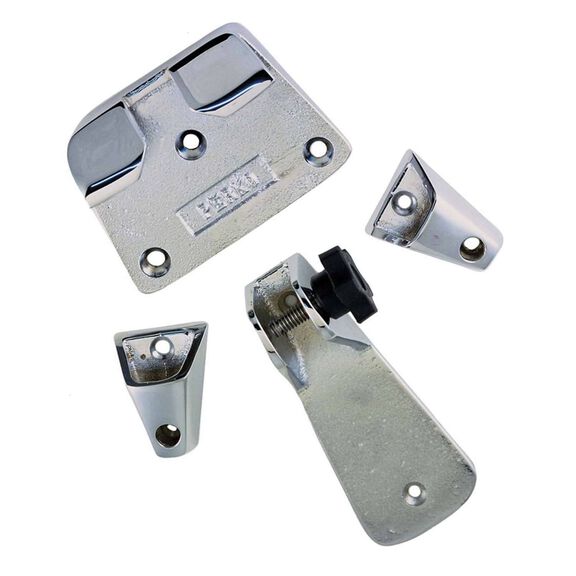 Burnished Chrome Plated Bronze Anchor Chock image number 0
