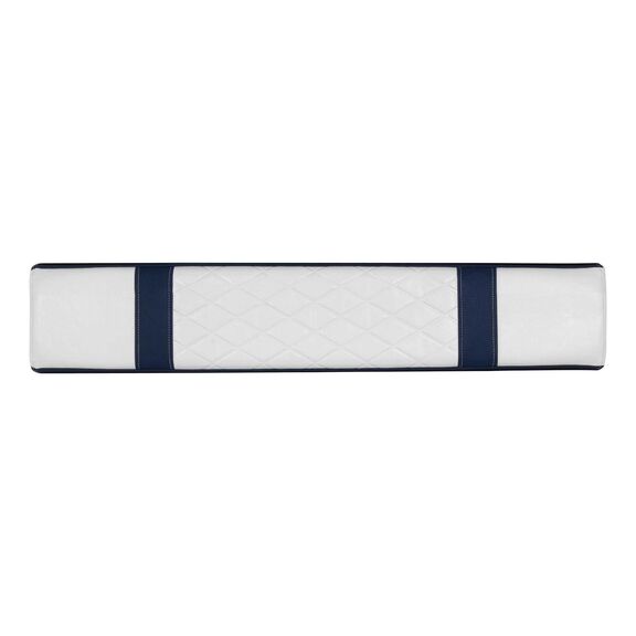 36" Deluxe Series Coaming Bolster, Brite White / Mariner Blue image number 1