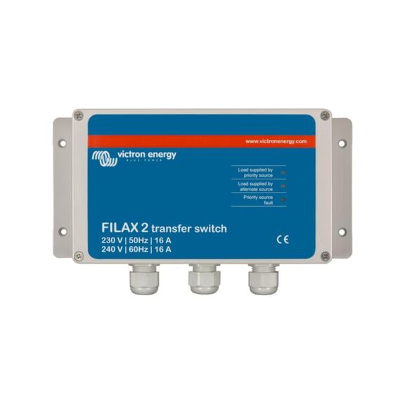 Victron Energy Filax 2 Transfer Switch CE 230V/50Hz-240V/60Hz image number 1