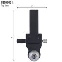 Blackout Series 8,000 lbs/10,000 lbs Adjustable Drop Hitch, 2" & 2-5/16" Ball, 0-6" Drop image number 6