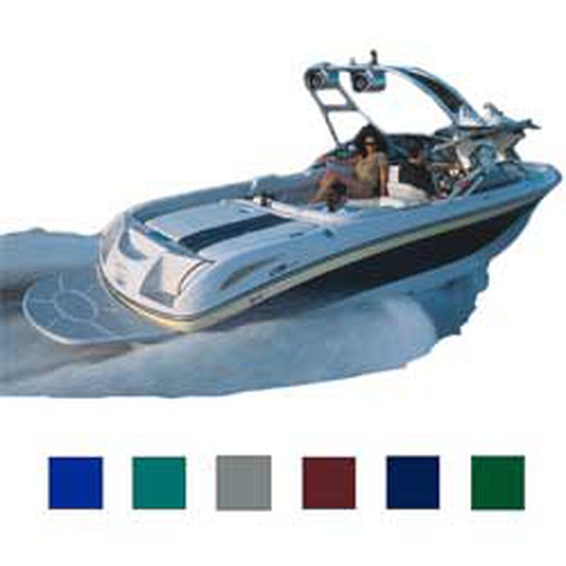 Euro Ski Boat w/Tower Cover, I/O, Gray, Hot Shot, 21'5"-22'4", 96" Beam image number null