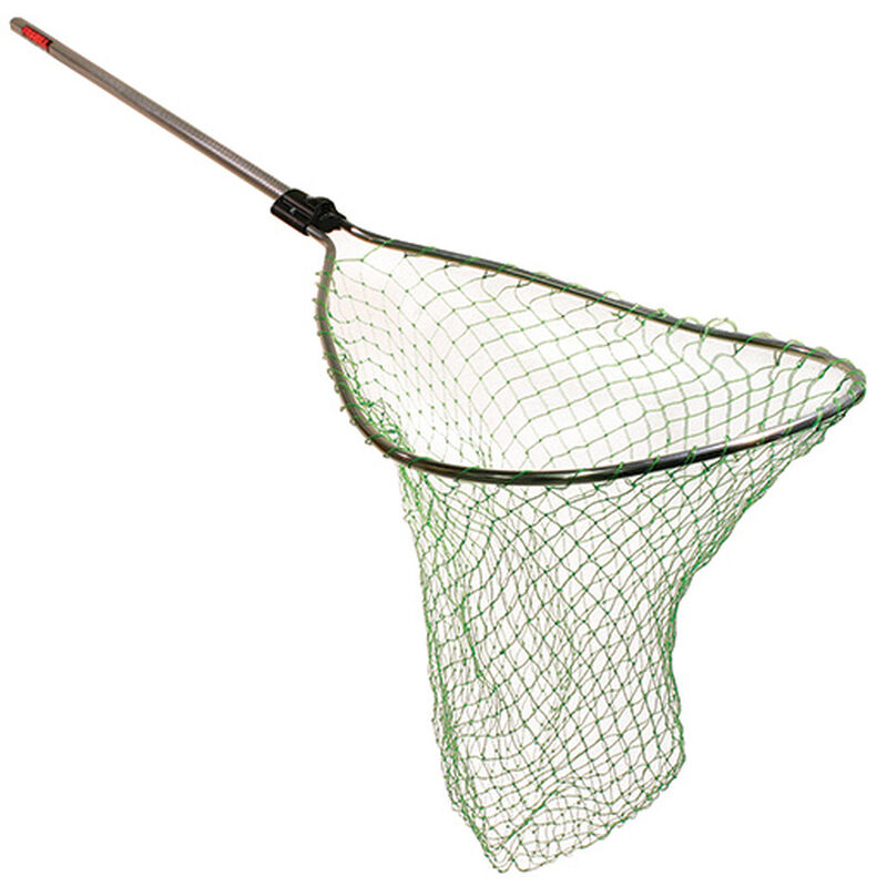 Frabill Sportsman Scooper with 36-Inch Slide Handle (Poly Net) 21 x 25-inch Black