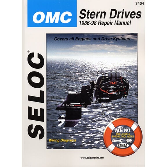 Repair Manual - OMC Cobra Stern Drive, 1986-1998, All models image number 0