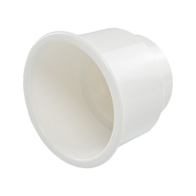Large Nylon Recessed Cup Holder, White