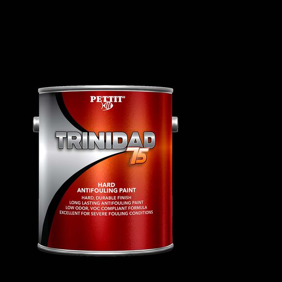 Trinidad 75 Antifouling Paint, Black, Gallon image number 0