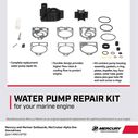Mercury Water Pump Upper Repair Kit 96148T8 for Select Mercury and Mariner Outboards and MerCruiser Sterndrives image number 5