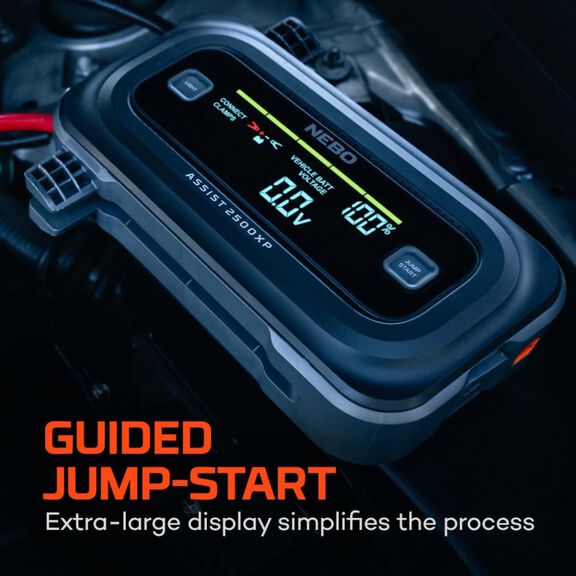 NEBO Assist&reg; 2500XP Jump Starter with 3 Mode Flood Light image number 2