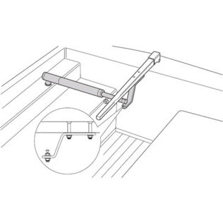 1" Tiller Bracket