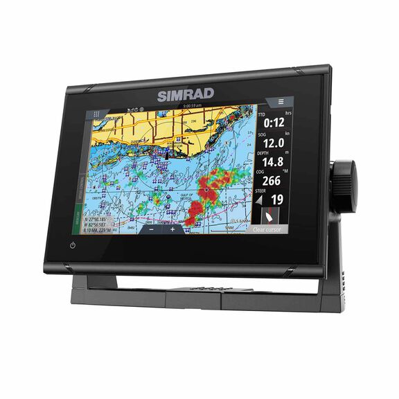 GO7 XSR Multifunction Display with 3G Broadband Radar, Navionics+ USA Charts and TotalScan&trade; Transducer image number 6