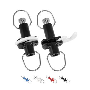 Progressively Tunable Premium Outrigger Release Clip, Black, 2pcs