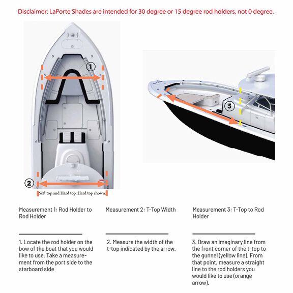 Boat Shade Kit for Hard T-Tops image number 5