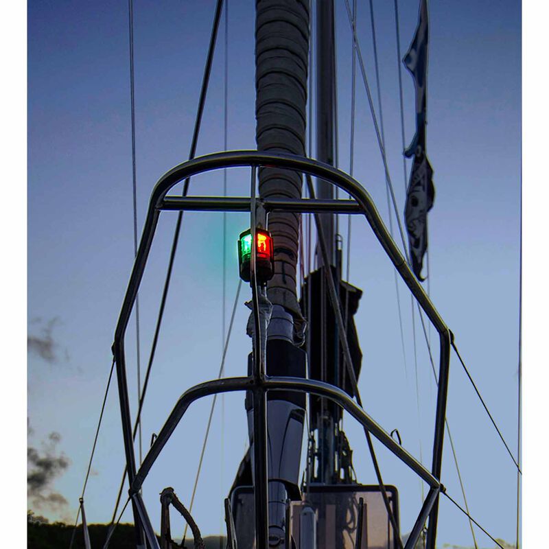 OGM Series Q Collection Deck Mount LED Bi-Color & Multi-Purpose Navigation Light image number 2
