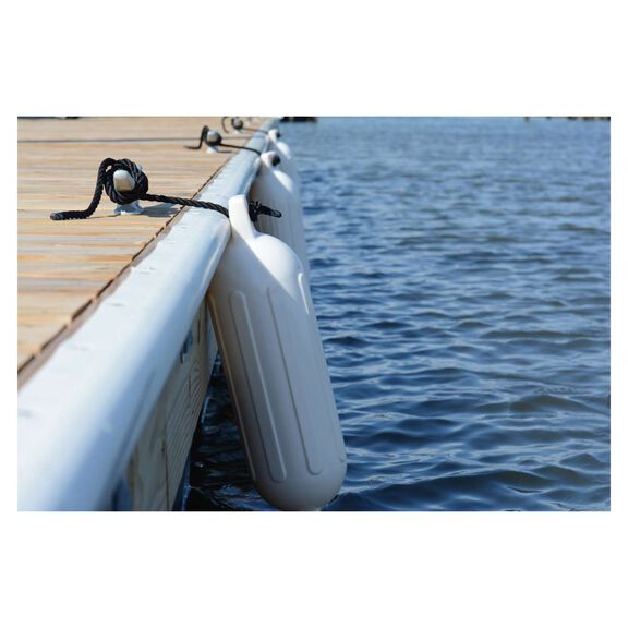 6.5" x 23" Hot Dock Fender, 3-Pack, White image number 2