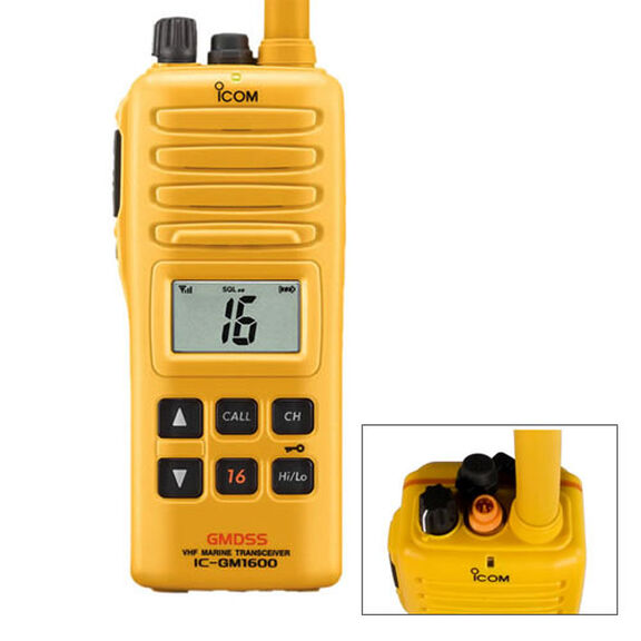 GM1600 Survival Craft Handheld VHF Radio image number 0