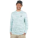 Men's Ocean Bound UPF Printed Hooded Shirt image number 0