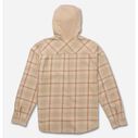 Men's Whitewash Hooded Flannel image number 1