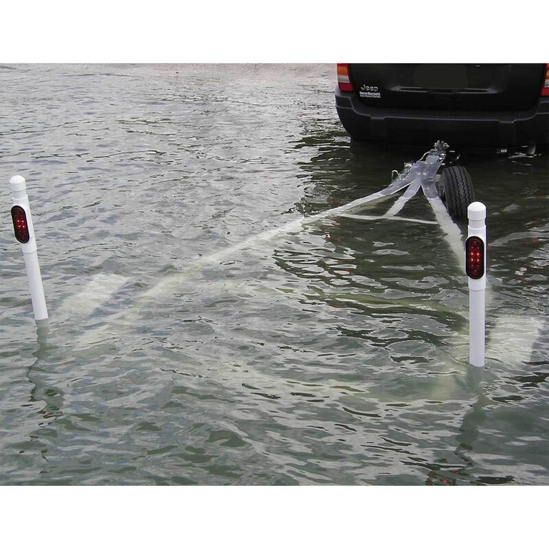 PIPELIGHT Trailer Post Light Kit for Trailers over 80" W West Marine