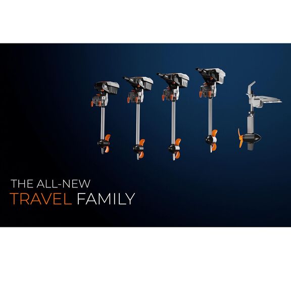 Travel L Electric Outboard, 3 Horsepower Equivalent, Long Shaft, 1,100 Watts (Battery Sold Separately) image number 2