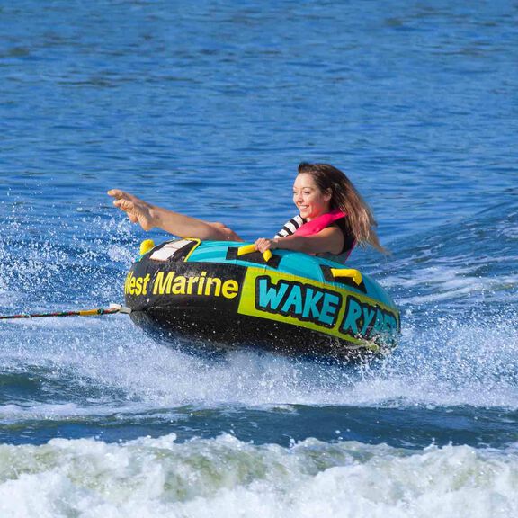 Wake Ryder 1-Person Towable Tube image number 2