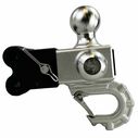 Channel Mount Tri-Ball and Carabiner Hook image number 3