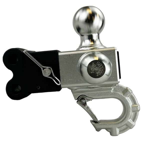 Channel Mount Tri-Ball and Carabiner Hook image number 3