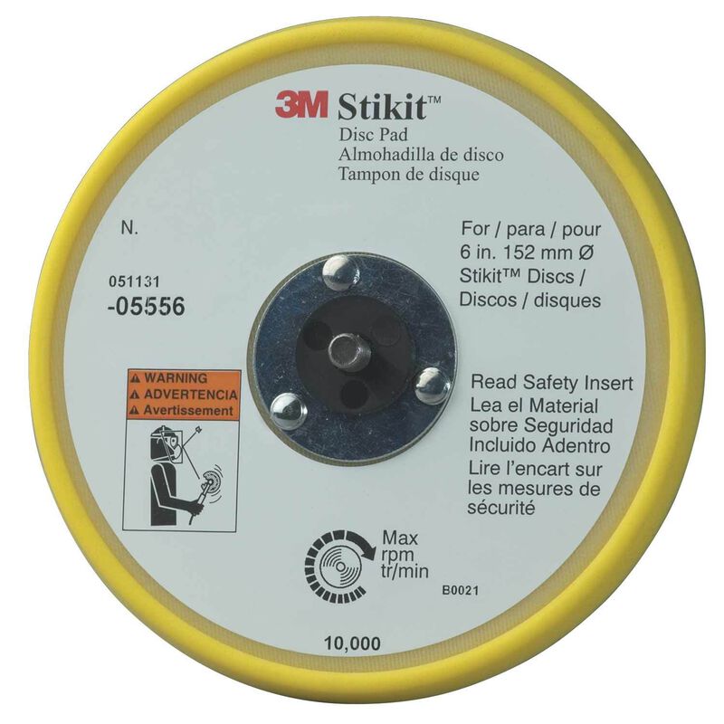 Soft Disc Pad - Low Profile, 6" image number 0