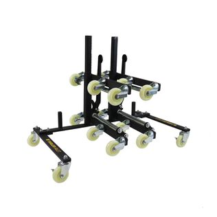 TVWDXK Heavy Duty 6 Wheel Tire Dolly, 2 Pack