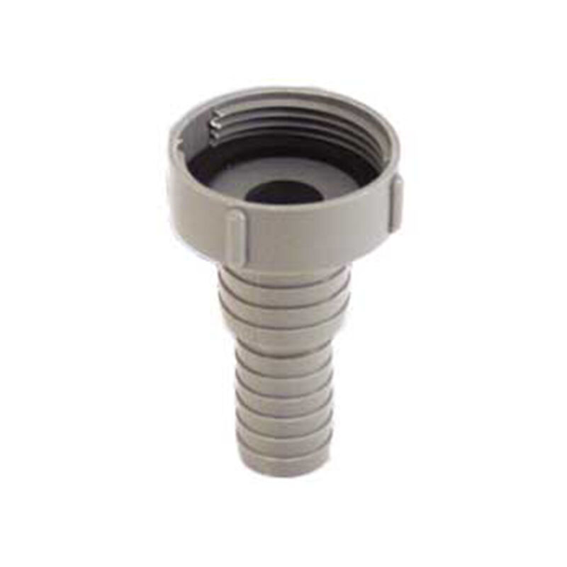 Straight Hose Barb Adapter, 1 1/4" (F) Thread to 1" Hose Barb image number 0
