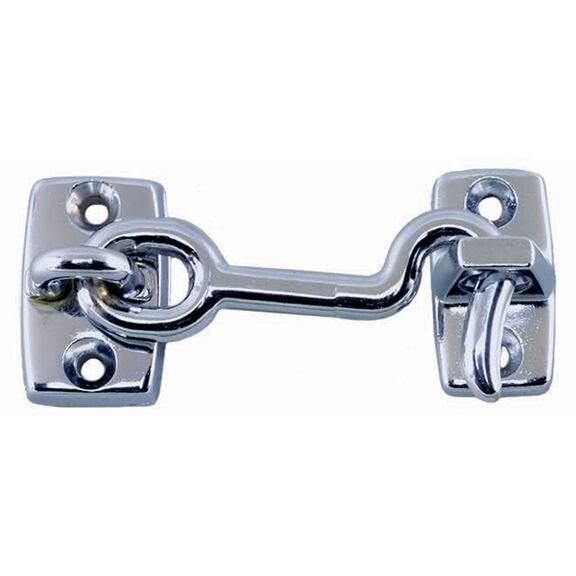 Chromed Zinc Cabin Door Hook Length - 2-1/4" image number 0