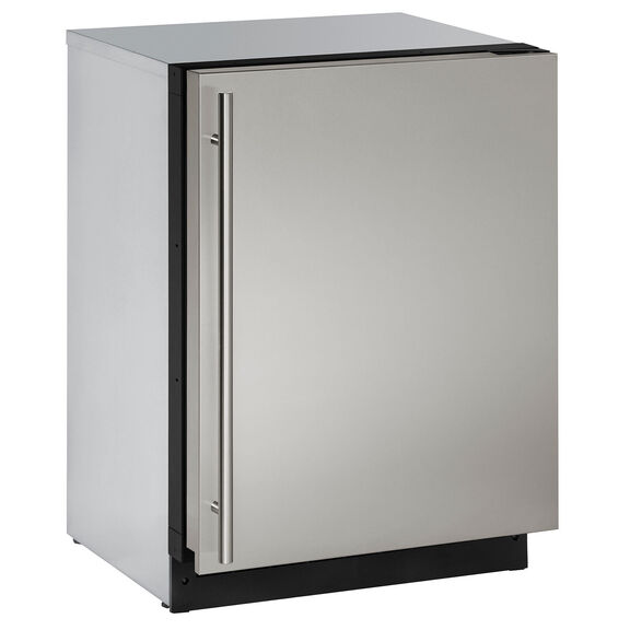 24" Stainless Freezer image number 0