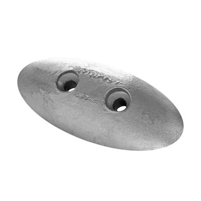 Bolt-On Magnesium Small Streamlined Hull Anode, 1.92" x 4.36" x 0.7"