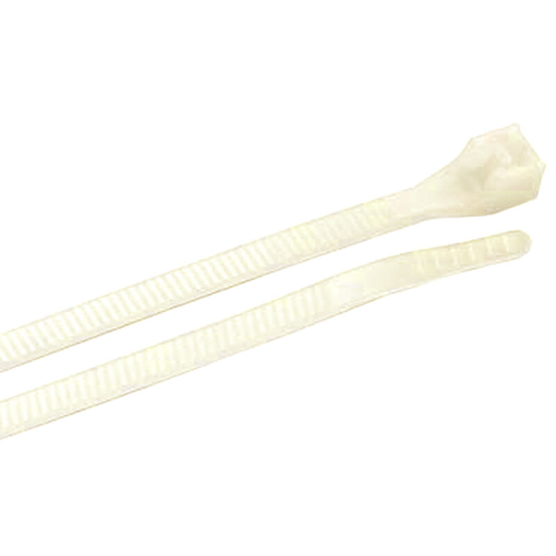 6" Cable Ties, Natural, 25-Pack image number 1